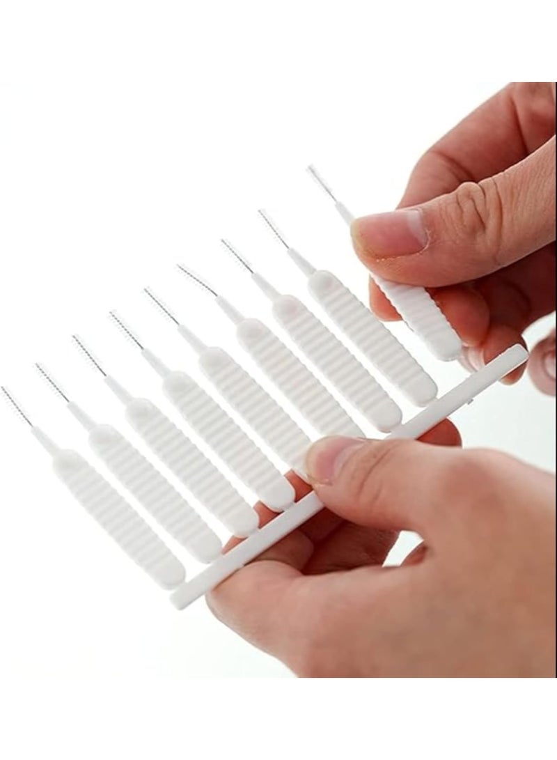 10PCS shower head cleaning brush, anti-clogging mini shower head cleaning brush, multi-functional cleaning head nozzle cleaning brush for cleaning pore gaps - Image 1